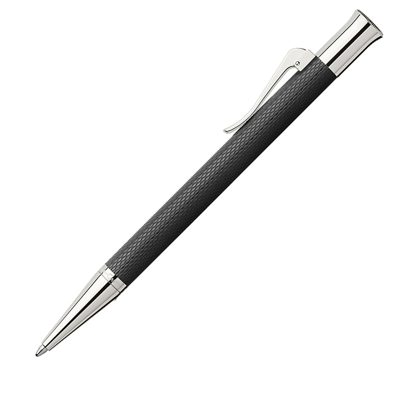 Graf von Faber-Castell Guilloche Black Ballpoint