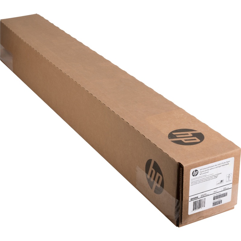 HP Semi-glossy Instant-dry Photo Paper – 107 Brightness – 36″ x 100 ft – Satin – 1 Roll