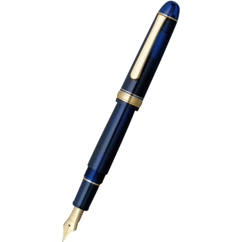 Platinum 3776 Century Chartres Blue Fountain Pen Extra-Fine
