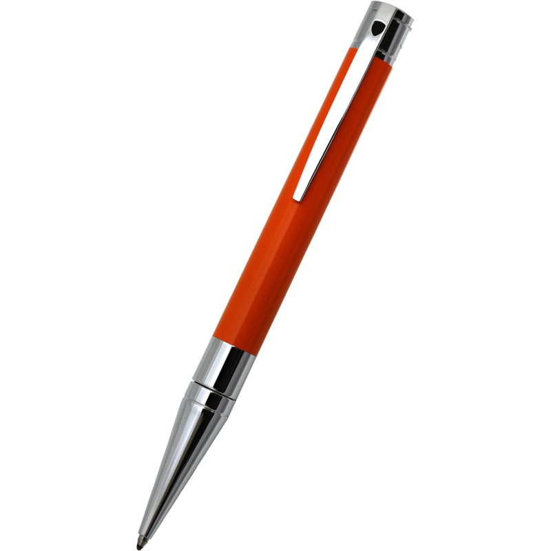 S T Dupont D-Initial Ballpoint Pen – Orange
