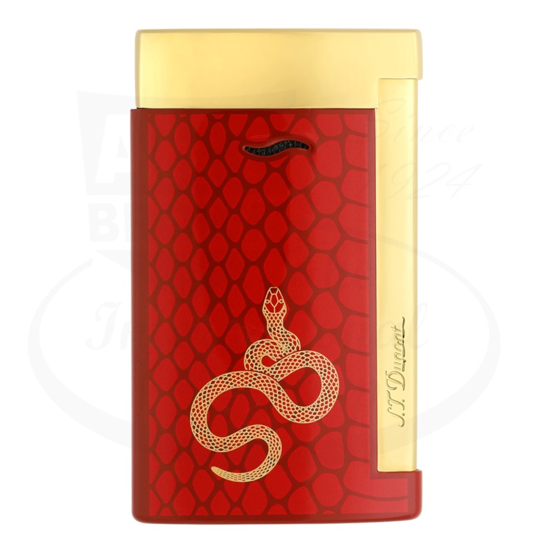 S.T. Dupont Limited Edition Slim 7 Year of the Snake Red Lighter, 027075