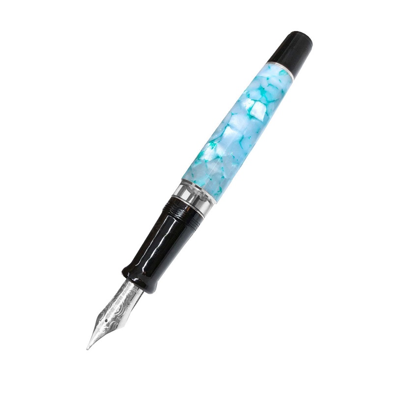 Aurora Optima Sun Moon Lake Fountain Pen – Moonlight Fine