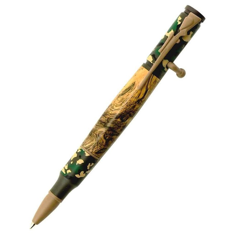 Bolt Action Pen Kit – Ceramic Woodland Camo