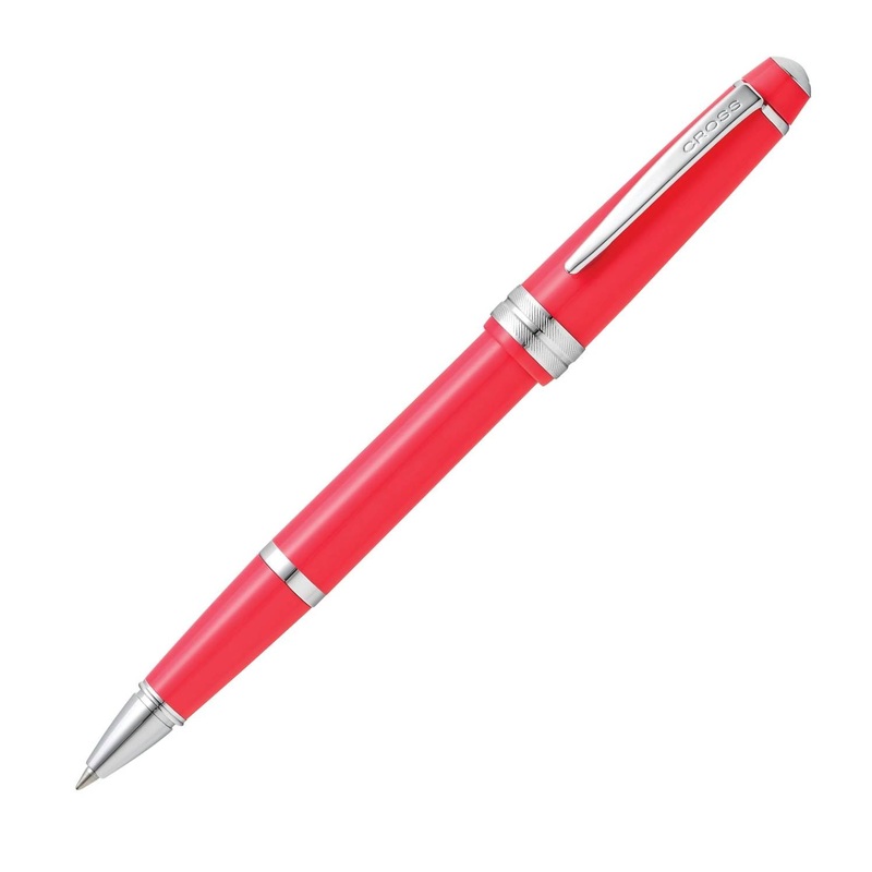 Cross Bailey Light Rollerball Pen, Polished Coral & Chrome