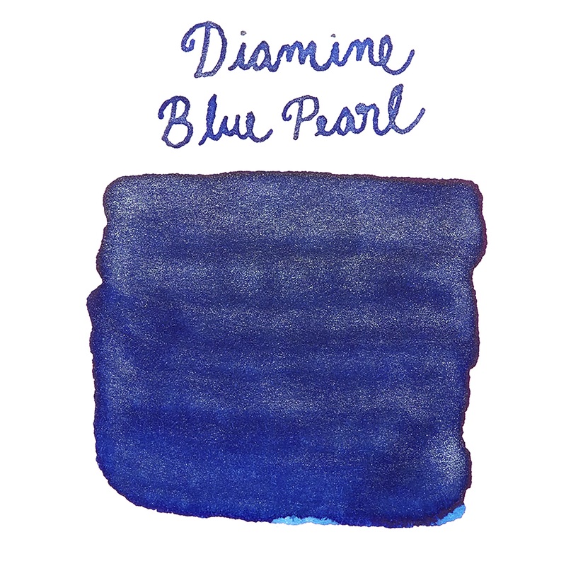Diamine Blue Pearl – Ink Sample