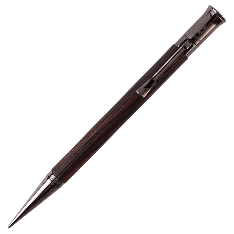 Graf Von Faber-Castell Classic 0.7mm Macassar Mechanical Pencil – Black Edition