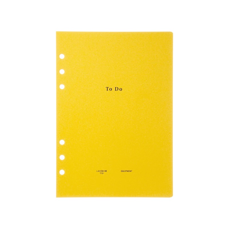 Laconic Style Notebook Refill – To Do