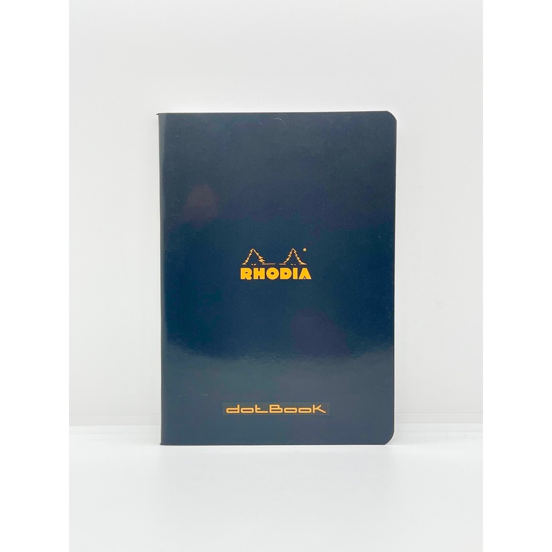 Rhodia Staplebound A5 Notebook Dot Grid Black