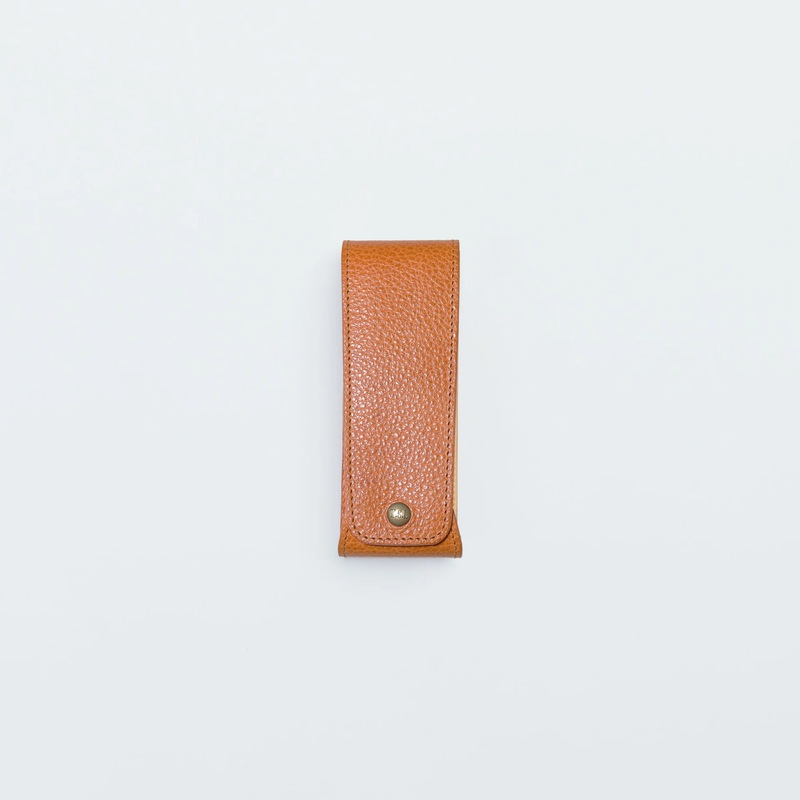 The Superior Labor Toscana Fountain Pen Case – Camel (Two Pens)