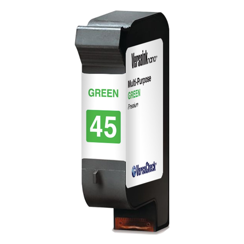 VersaInk HP 45 / TIJ 2.5 GREEN Ink Cartridge