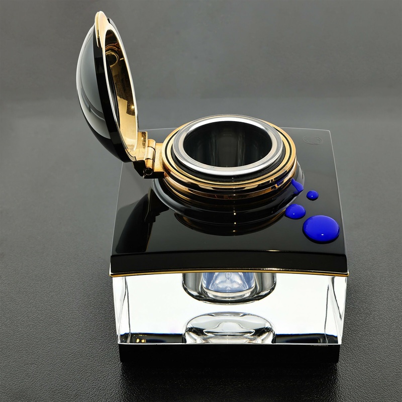 Montblanc Crystal Inkwell