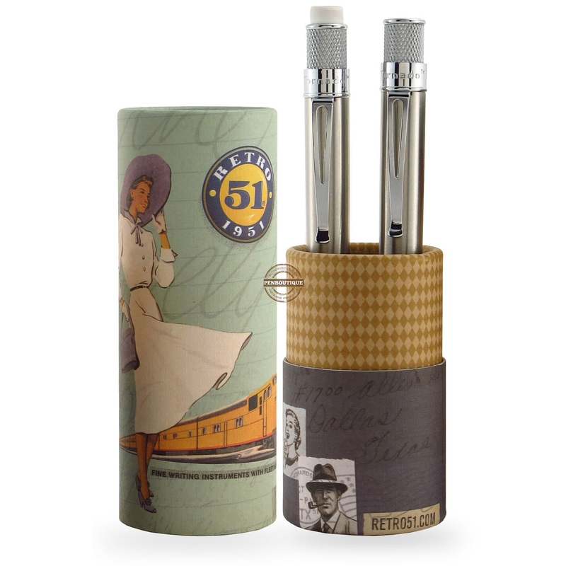 Retro 51 Tornado Stainless Pen Set