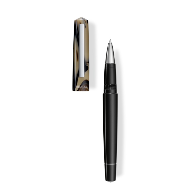 Tibaldi Infrangibile Taupe Grey Rollerball Pen