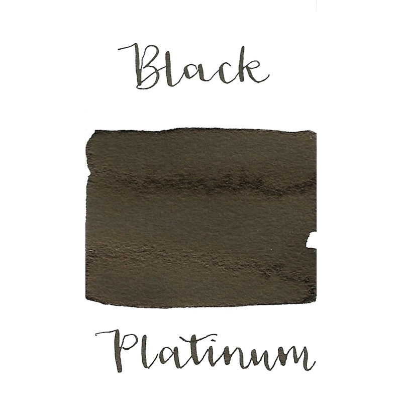 Platinum Dyestuff Black Ink 60ml Bottle