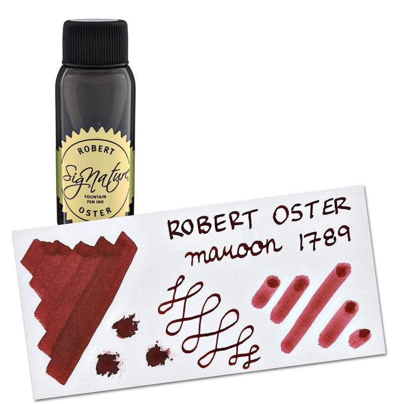 Robert Oster Bottled Ink in Maroon 1789 – 50 mL