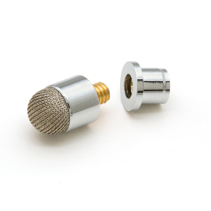 Threaded Fiber Mesh Stylus Tips for 7mm Kits Chrome