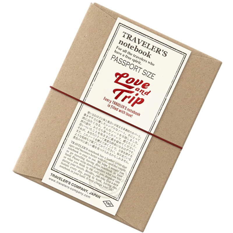 Traveler’s Notebook – Love and Trip (Passport Size) 2025 Edition