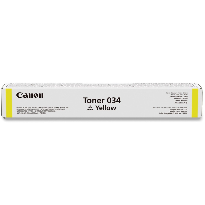 Canon Original Laser Toner Cartridge – Yellow – 1 Each – 7300 Pages