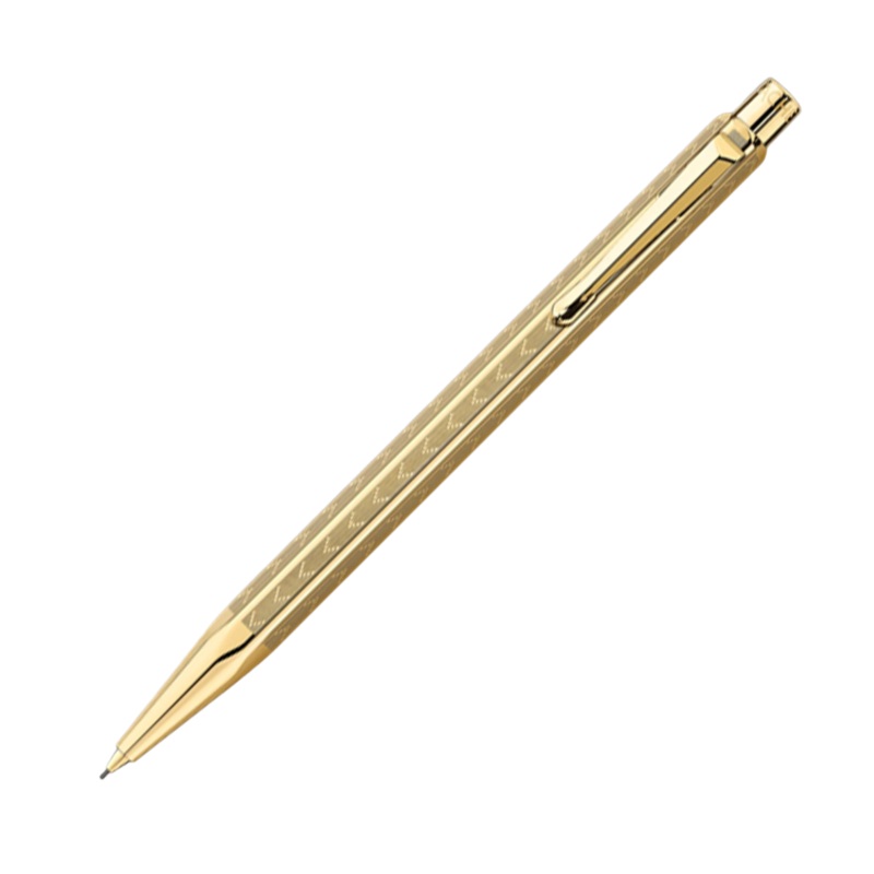 Caran D’Ache Ecridor Mechanical Pencil – Gilded Chevron (.7mm)