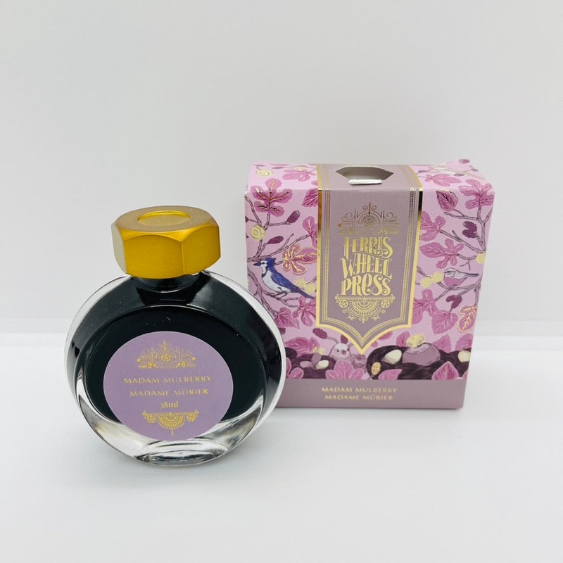 Ferris Wheel Press Ink Bottle Madam Mulberry 38ml