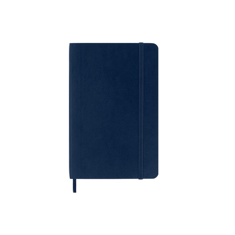 Moleskine Pocket Softcover Classic Ruled Notebook – Sapphire Blue