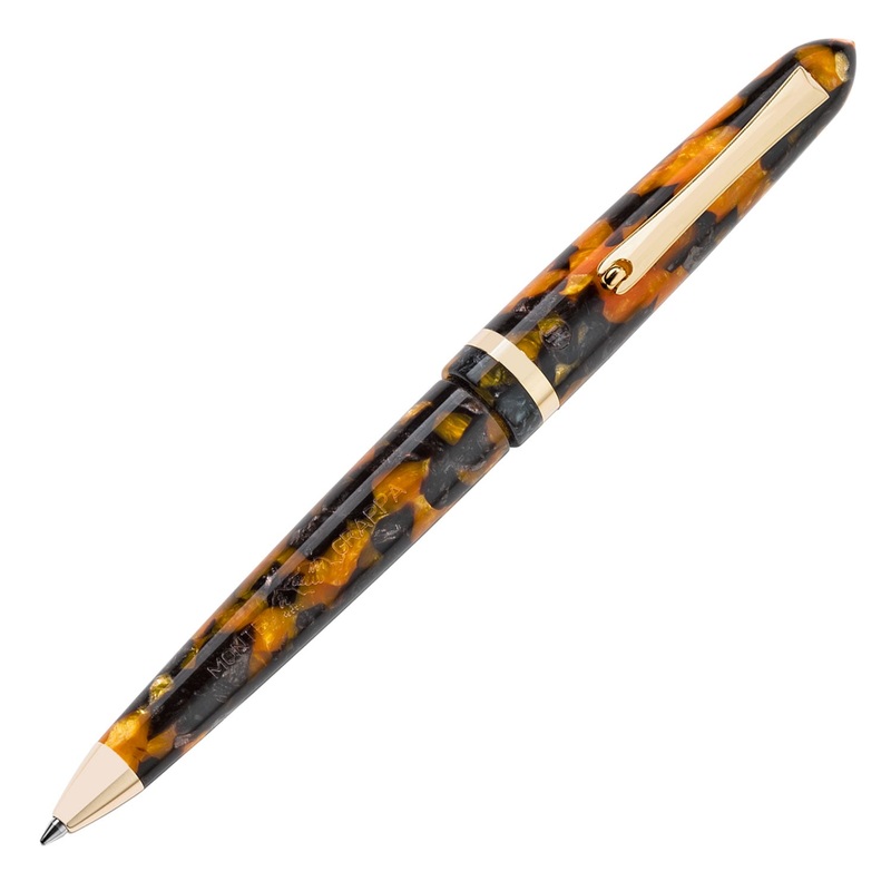 Montegrappa Venetia Ball Pen – Havana Amber