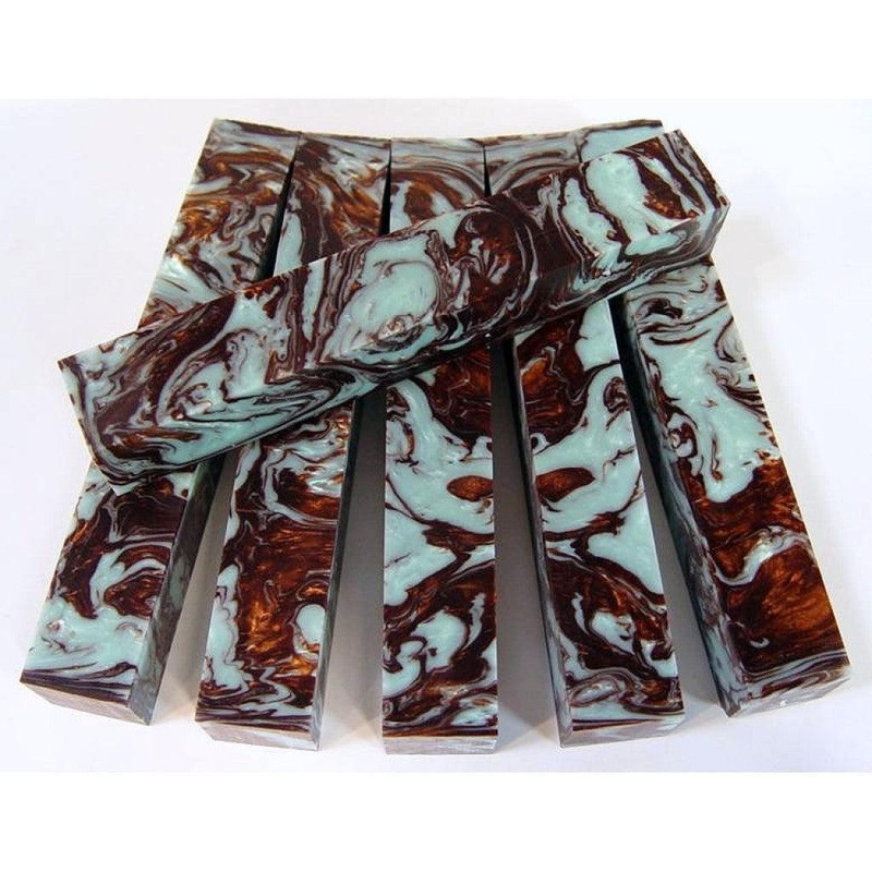 Lava Lamp Pen Blank #65 – Aqua Smoke