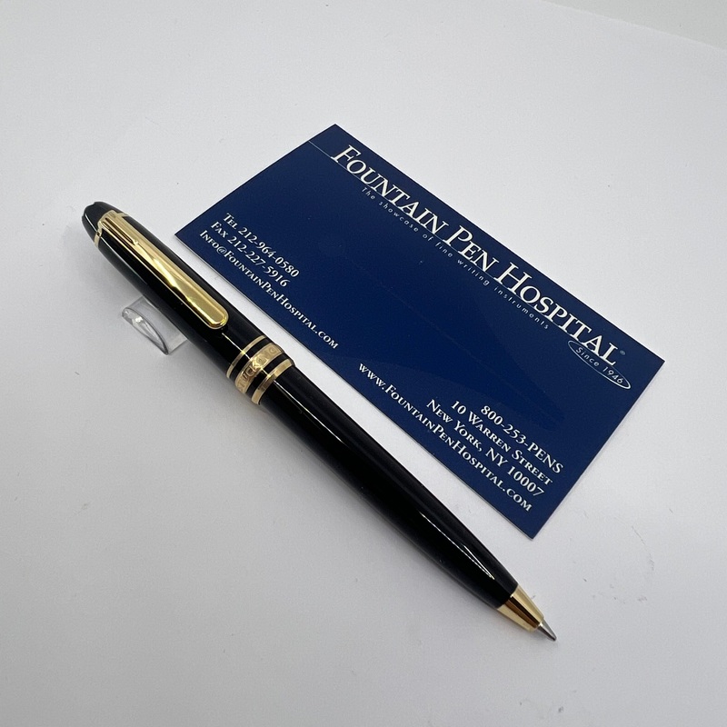 Montblanc Meisterstuck Mozart Black Resin Ballpoint Pen