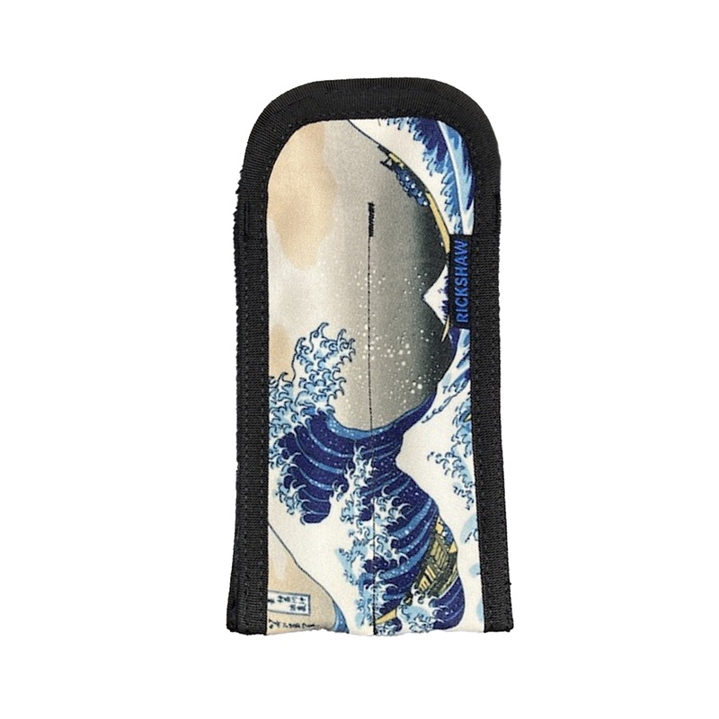 Rickshaw Bagworks 2-Pen Coozy Sleeve – Great Wave (L)