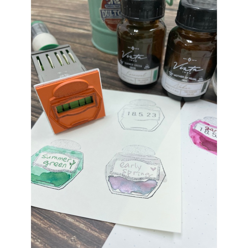 Sanby Ink Biyori Date Stamp – Ink Bottle