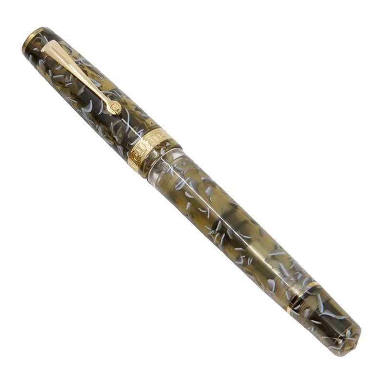 ASC Studio Green Guatemala Gold Trim – Fountain Pen Fine