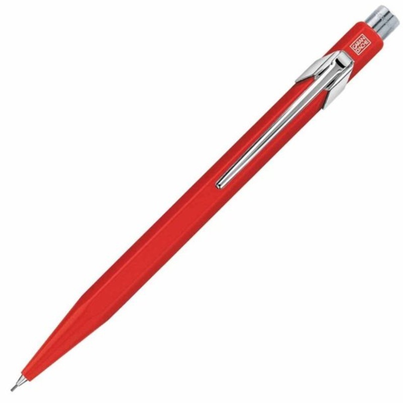 Caran D’Ache 849 Mechanical Pencil, .7mm, Metal Red