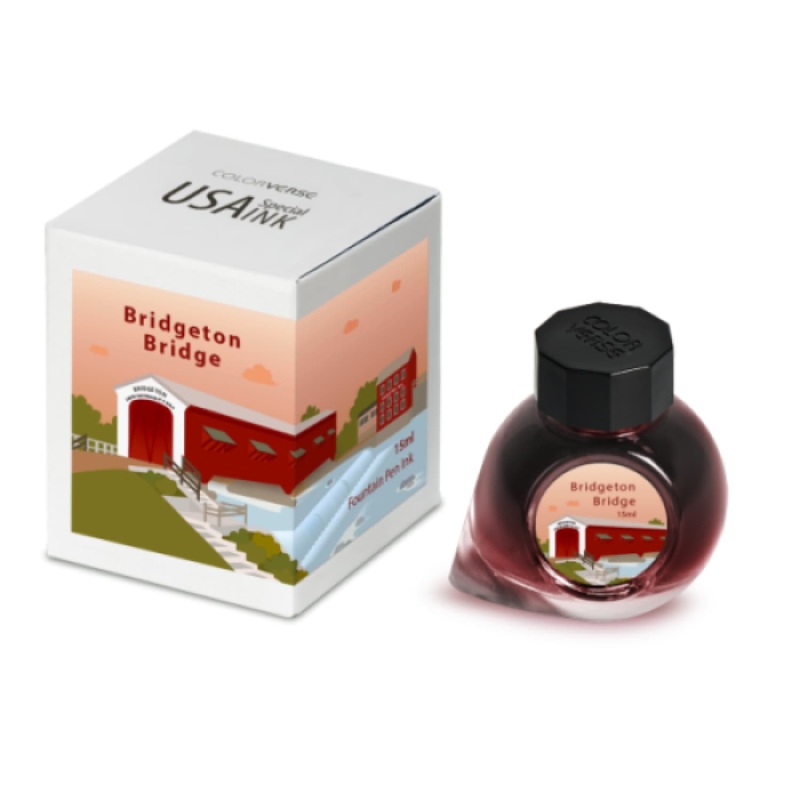 Colorverse USA Special Bottled Ink in Indiana (Birdgeton Bridge) – 15mL