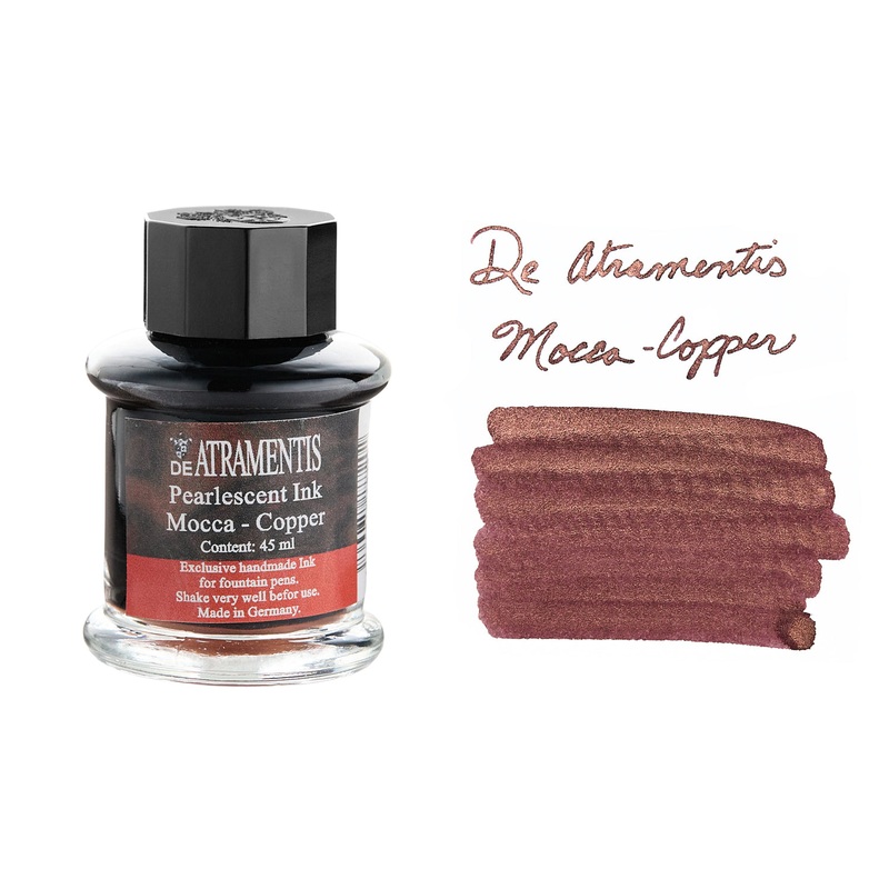 De Atramentis Pearlescent Mocca Copper – 45ml Bottled Ink