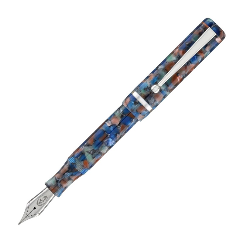 Edison Beaumont Fountain Pen in Rivers Edge Extra Fine