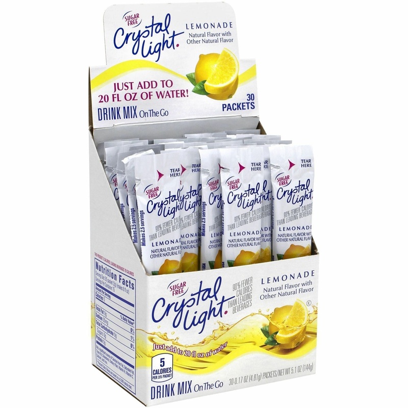 Green Rabbit Crystal Light On-The-Go Mix – Lemonade – 2 / Carton