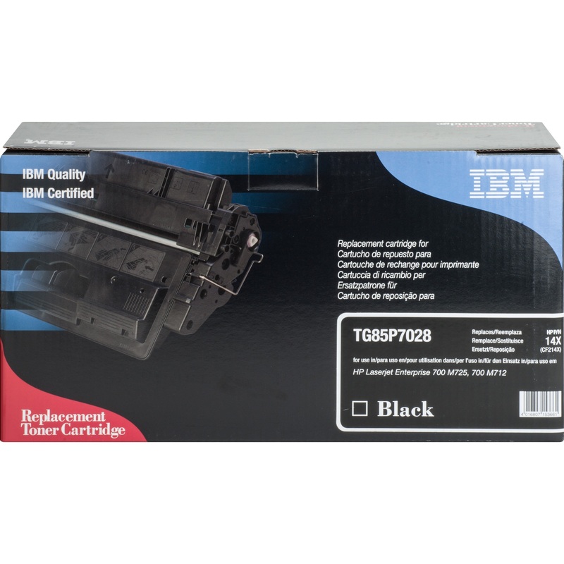 IBM Remanufactured Laser Toner Cartridge 14A/X (CF214X) – Black – 1 Each – 17500 Pages