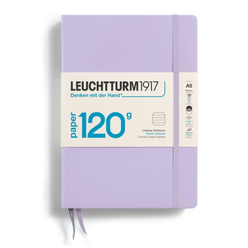 Leuchtturm1917 Edition 120G A5 Ruled Notebook – Lilac