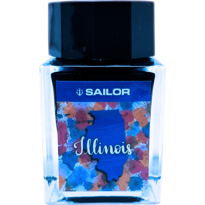 Sailor Bottled Ink – USA State – Illinois – 20ml