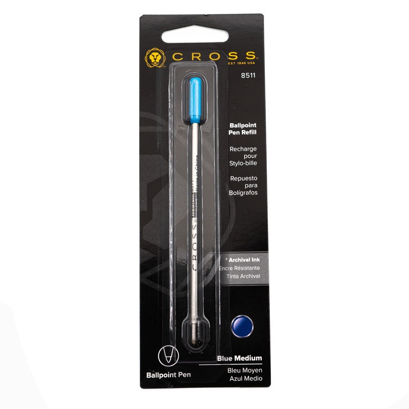 Cross Ballpoint Refill Blue Medium Medium single