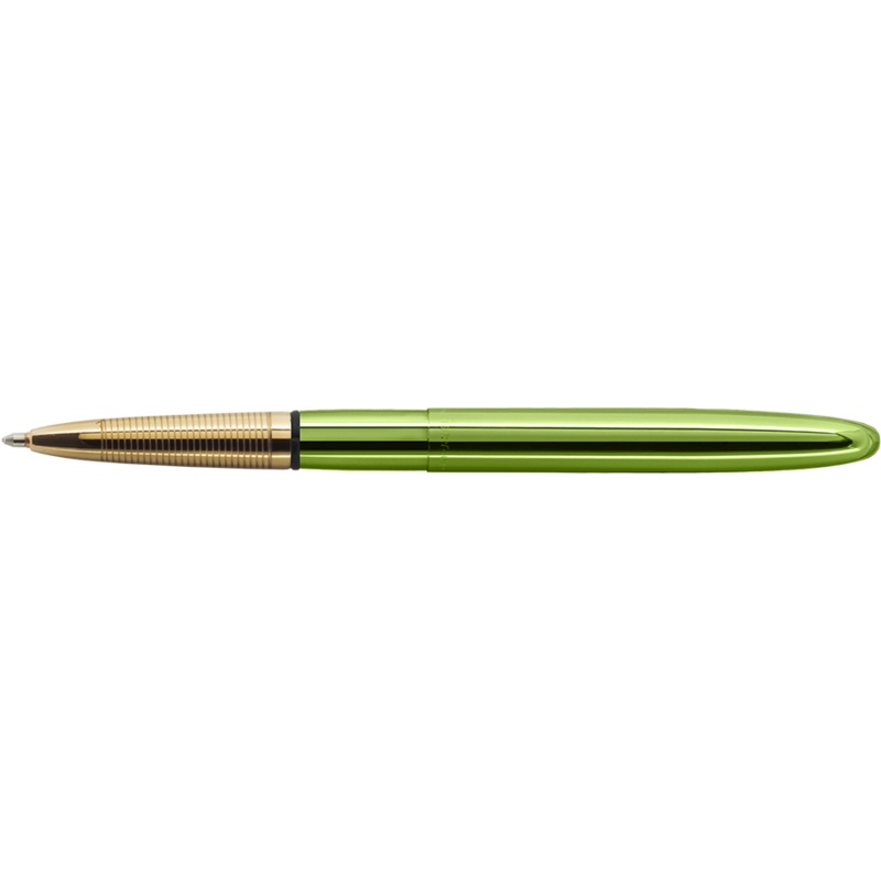 Fisher Space Pen Bullet – Lime Green gold section