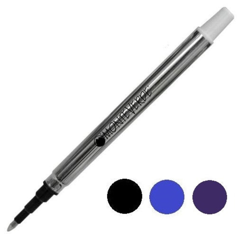 Monteverde Sheaffer Style Rollerball Pen Refills, S22 Black 1 Refill