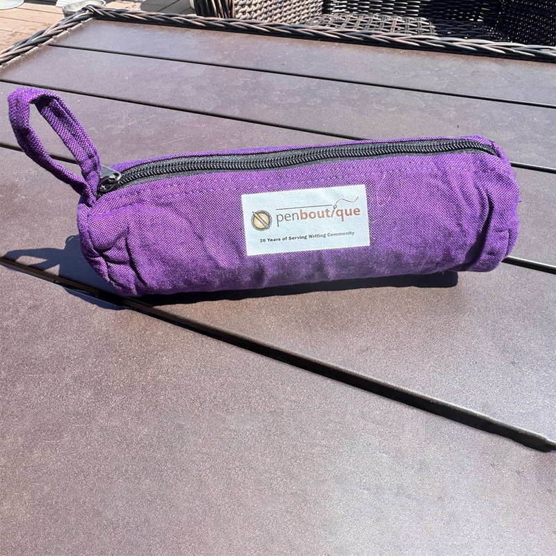 Pen Boutique Pencil Bag – Violet (Zipper Closure)