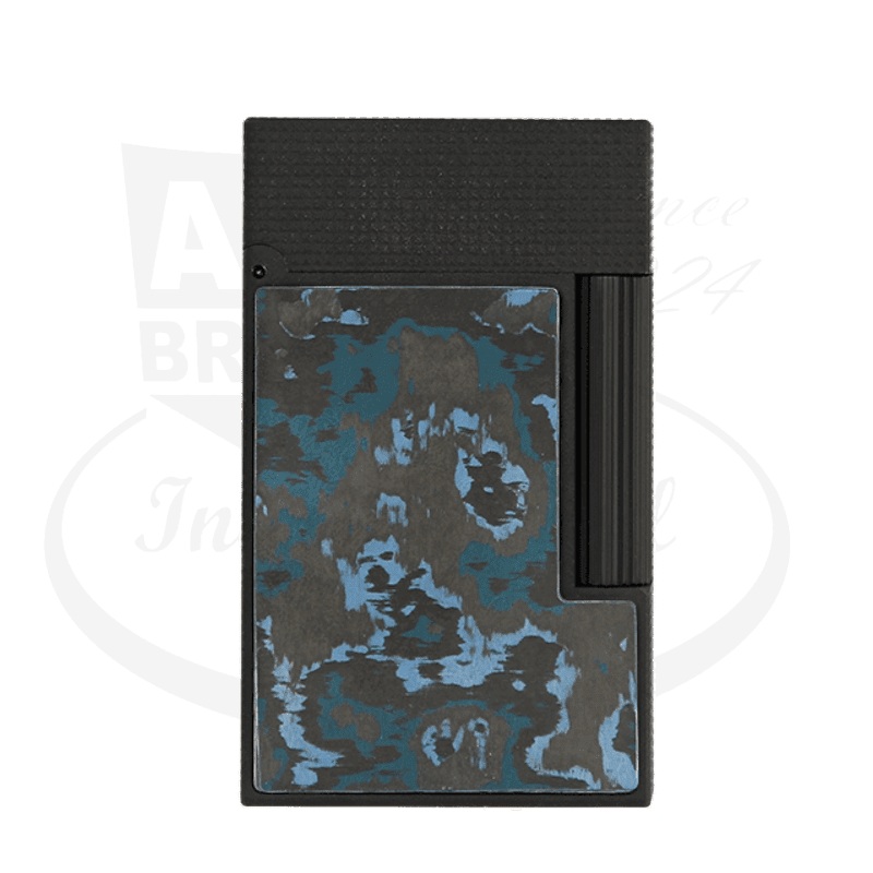S.T. Dupont Ligne 2 Perfect Cling Glacial Cave Carbon Lighter, C16397GC