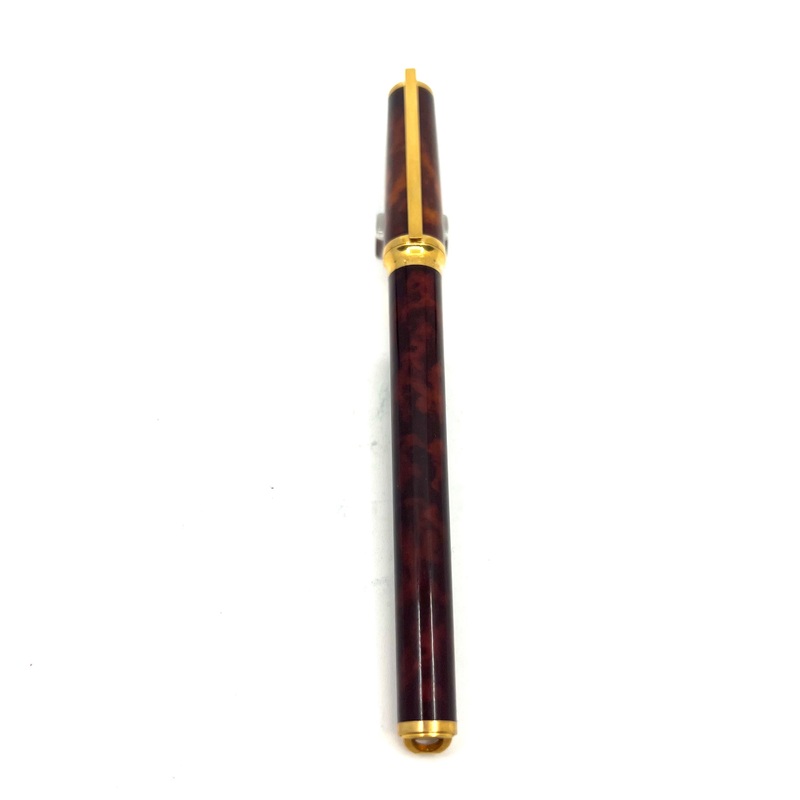 S. T. Dupont Mid-Size Montparnasse Tortoiseshell Laque de Chine Rollerball