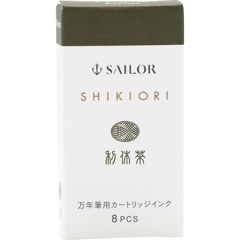 Sailor Shikiori Ink Cartridge – Winter Snow Rikyucha