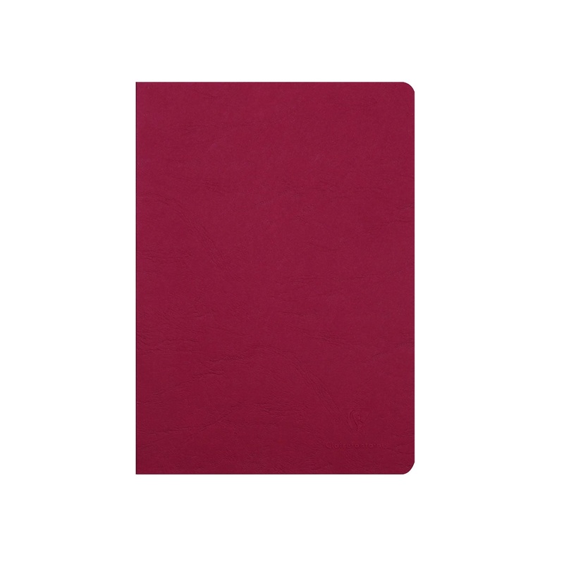 Clairefontaine Age Bag Essentials Red Staplebound Notebook – A4, Ruled