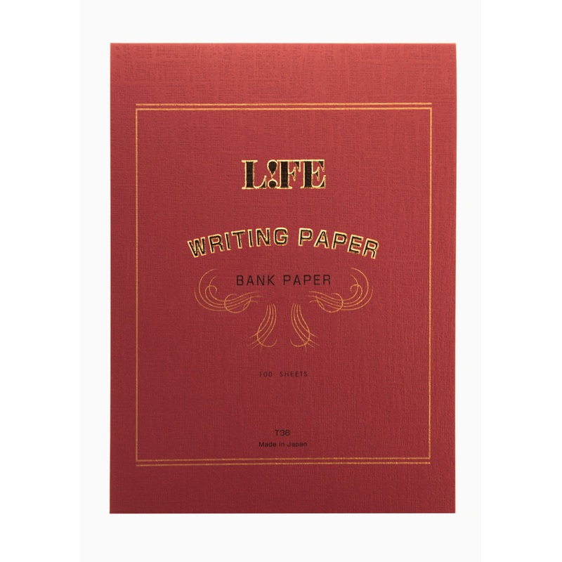 Life Stationery Bank Paper A5 Top Bound White