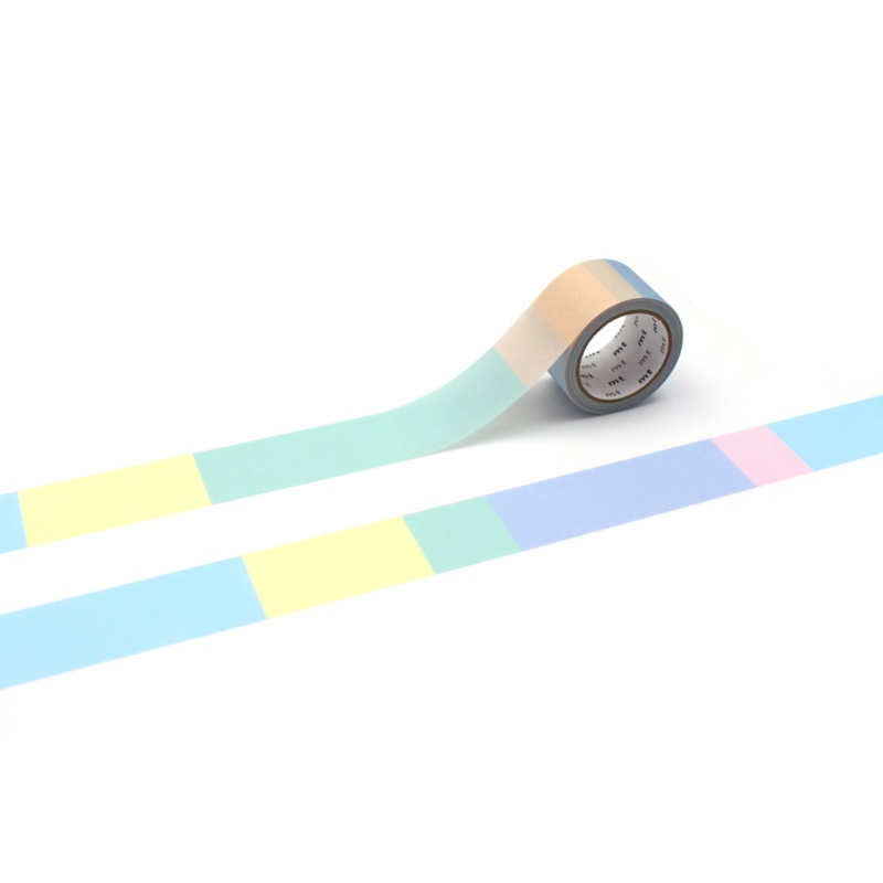 MT KakuKaku Washi Tape – Pale Color