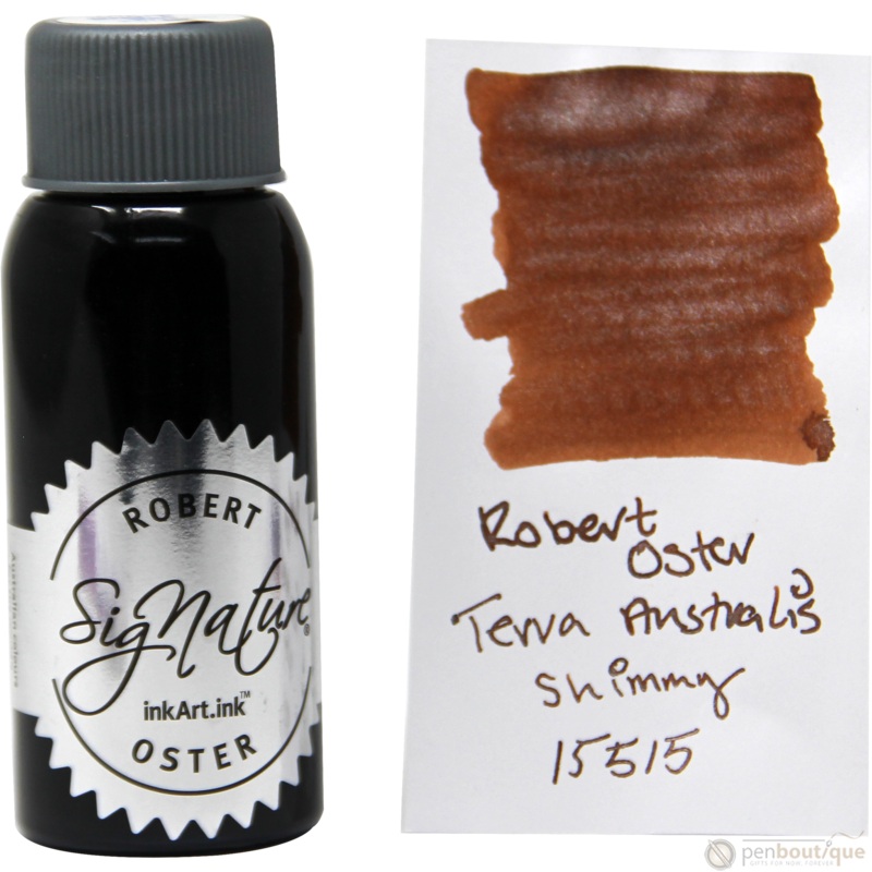 Robert Oster Shake’N’Shimmy Ink Bottle – Terra Australis – 50ml